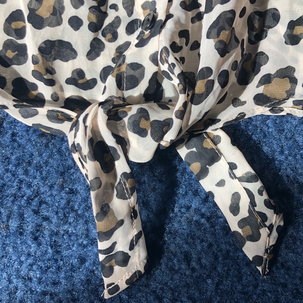 Cheetah Blouse
